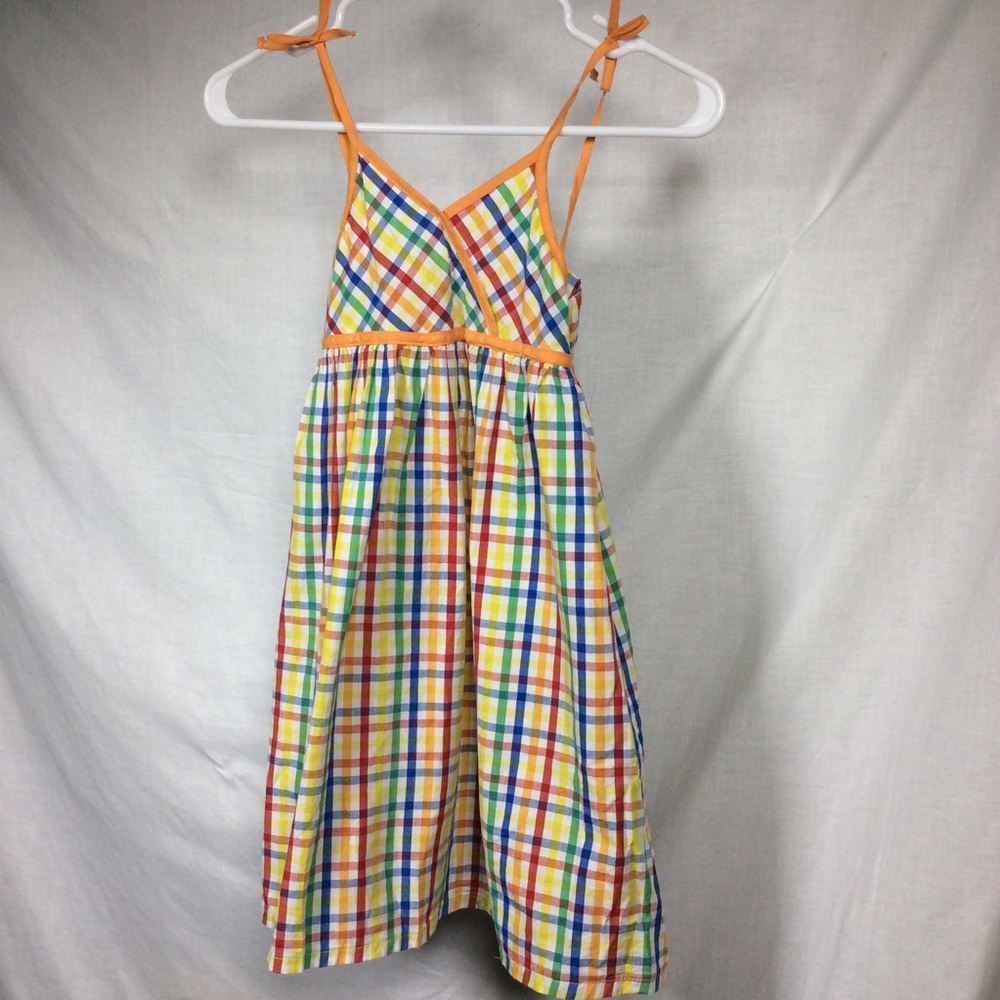 Sweet Girls Rainbow Spaghetti Strap Dress
